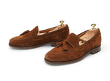 Loake - Brown Suede Lincoln Tassels Loafers UK 8,5