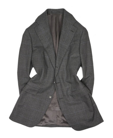 Blugiallo - Dark Grey Loro Piana Dream Tweed Wool Suit Extra Trousers 48 Long