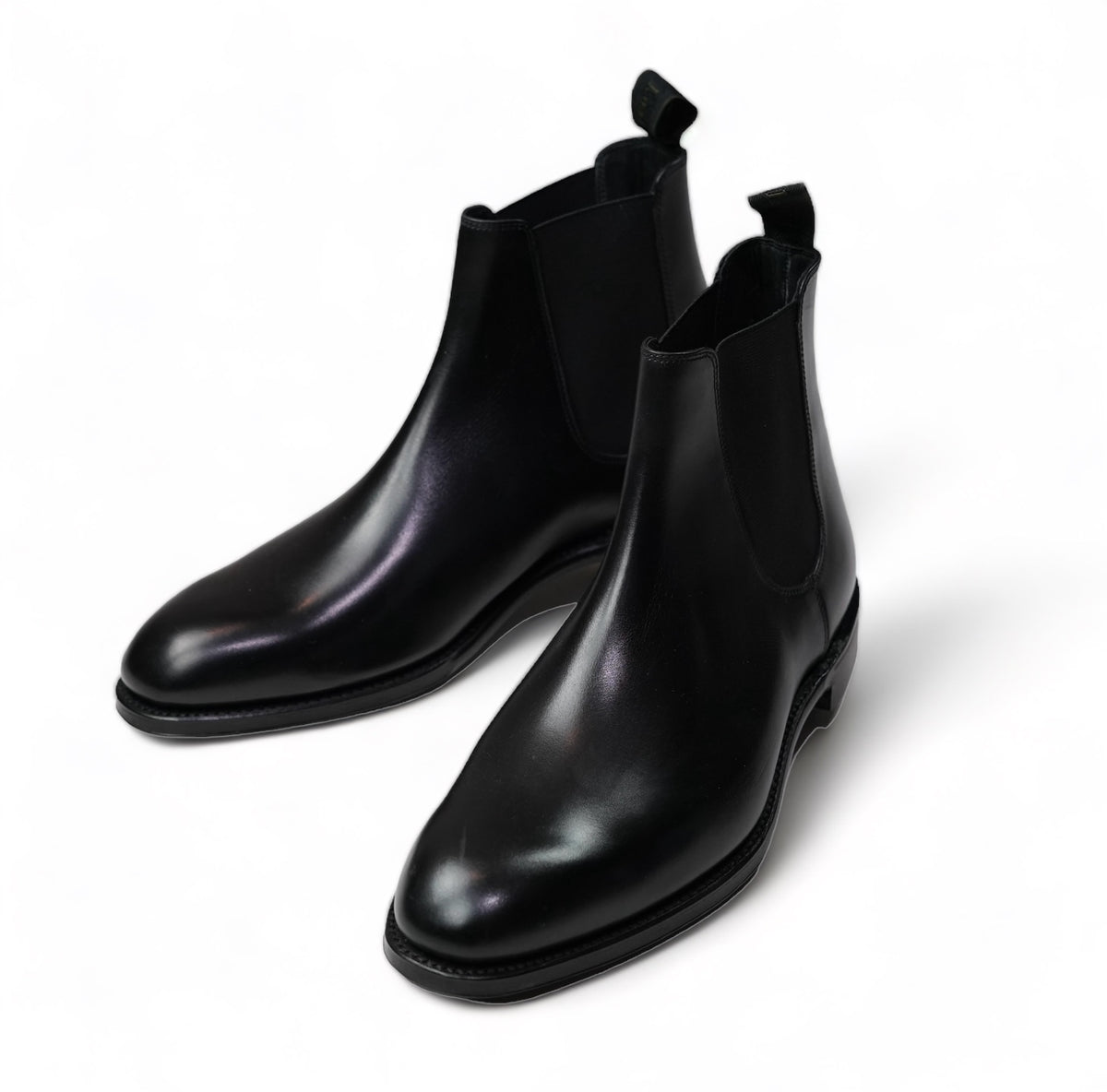 loake black chelsea boots