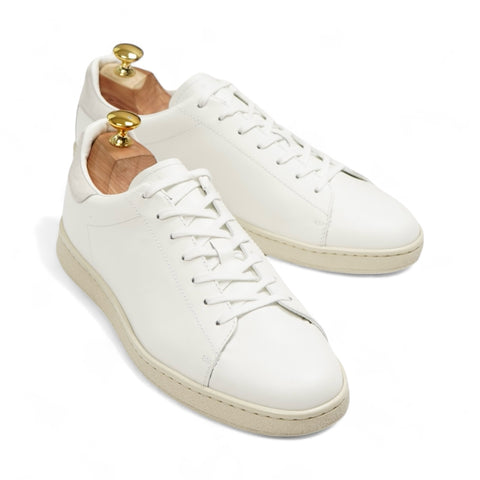 Sweyd - White Leather Sneakers