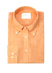 Oscar Jacobson - Pale Orange Linen BD. Shirt 41