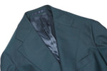 Blugiallo - Dark Green/Teal Wool Suit 54