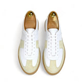 Sweyd - White/Beige Leather GAT Sneakers EU 39-45