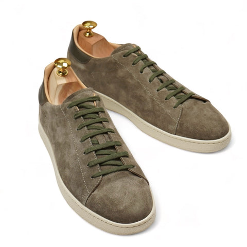Sweyd - Army Green Suede Sneakers EU 42 / UK 8