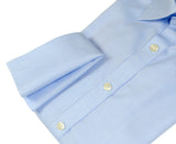 Charles Tyrwhitt - Light Blue Double Cuffs Spread Collar Shirt 42