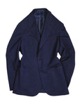 Caruso - Navy Mini Houndstooth Wool Aida Sports jacket