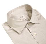 Stenströms - Beige Jersey Cotton Shirt L