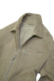 Valstar - Light Brown Zipped Suede Jacket 50