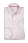 Eton - Pink Structured Twill Shirt 38