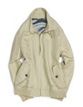 Wolsey - Beige Cotton/Linen Harrington Jacket M