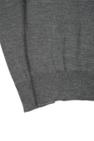 Jack Stone - Grey Merino Wool Half-Zip