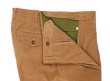 PT Torino - Tan High Rise Pleated Trousers 48