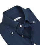 Natalino - Navy Linen BD. Shirt 40