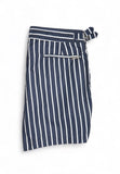 Ralph Lauren Purple Label - Navy/White Striped Swim Shorts S