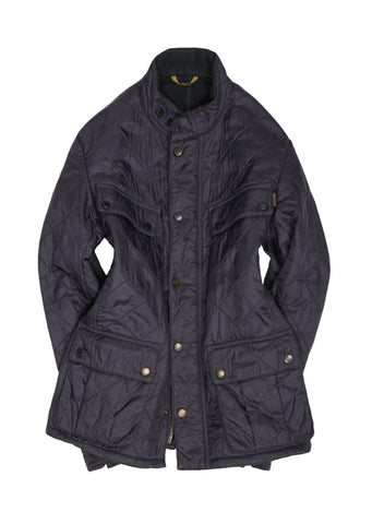 Barbour - Navy Insulated International Quilt Jacket S