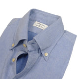 Stenströms - Light Blue Flannel BD. Shirt S