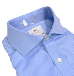 Hawes & Cutris - Light Blue Twill Cotton Shirt 41 Reg