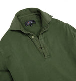 SIR - Dark Green Cotton Popover Shirt M