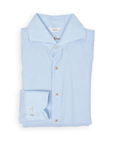 Stenströms - Light Blue Cotton Shirt S