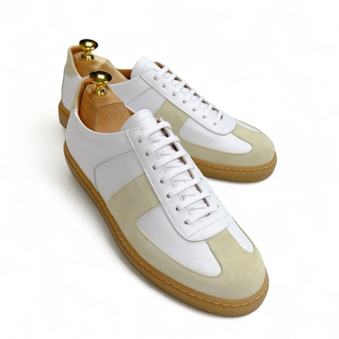 Sweyd - White/Beige Leather GAT Sneakers EU 39-45