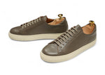 Sweyd - Dark Taupe Leather Sneakers 42