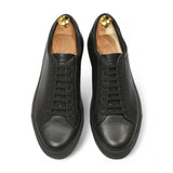 Sweyd - Black Graind Leather Sneakers EU 42