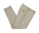 Suitsupply - Beige High Rise Cotton/Cashmere Trousers 50 Long