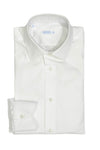 Giampaolo - White Spread Collar Poplin Shirt 38