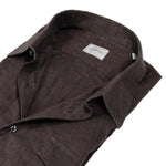 Ermenegildo Zegna - Brown Flannel Shirt 39