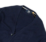Boggi - Navy Cotton Cardigan S