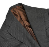 Mr. Johnsons Wardrobe - Grey Houndstooth Wool Suit 48