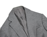 Götrich - Mid Grey Flannel Bespoke Wool Suit 58