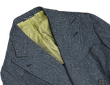 Orazio Luciano - Teal Blue DB. Flecked Wool Sports Jacket 48