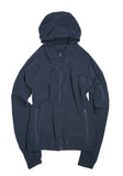 Aspesi - Dark Navy Hooded Shell Jacket L