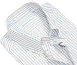 Laboratorio del Carmine - White Striped BD. Cotton Shirt 40