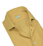 Xacus - Pale Mustard Cutaway Corduroy Shirts 40