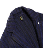 L.B.M. 1911 - Navy Knitted Sports Jacket 46
