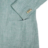 Gabo Napoli - Green Linen/Wool Sports Jacket 50
