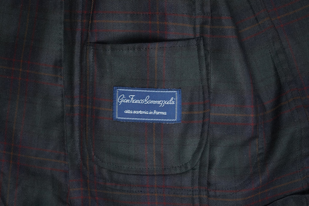 J.Lindeberg - Dark Blackwatch Silk/Wool Sports Jacket 50 – Vangelis