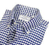 Spier & MacKay - Blue/White Checked OCBD Shirt 41