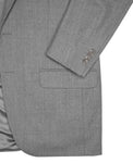 Nino Danieli - Light Grey Super 120's Flannel Virgin Wool Suit 48