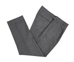 Cavour - Grey High Rise Fresco Wool Trousers