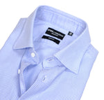 Spier & MacKay - Blue/White Twill Cotton Shirt 41
