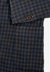 Boglioli - Grey/Navy Multi Checked Wool/Cashmere Sports Jacket 46