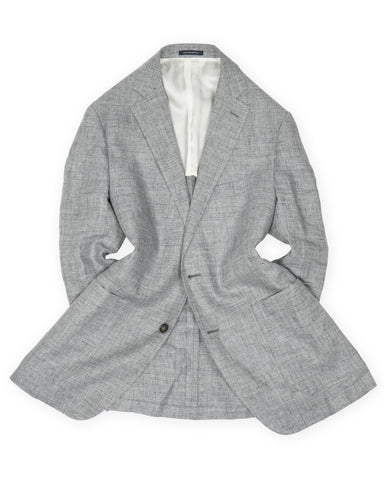 Suitsupply - Pale Blue Linen Sports Jacket 54
