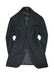 Suitsupply - Black Flannel Wool Sports Jacket 52