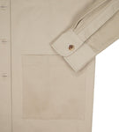 Götrich - Beige Cotton Overshirt M