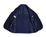 Caruso - Navy Mini Houndstooth Wool Aida Sports jacket 54