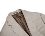 Lund & Lund - Grey/Beige Loro Piana Flannel Wool Suit 46