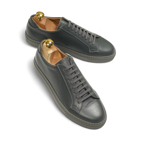 Sweyd - Dark Grey Leather Sneaker EU 42